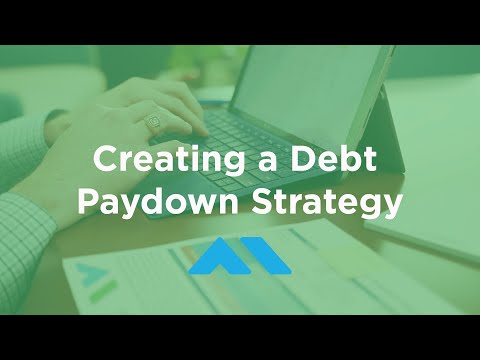 Creating a Debt Paydown Strategy