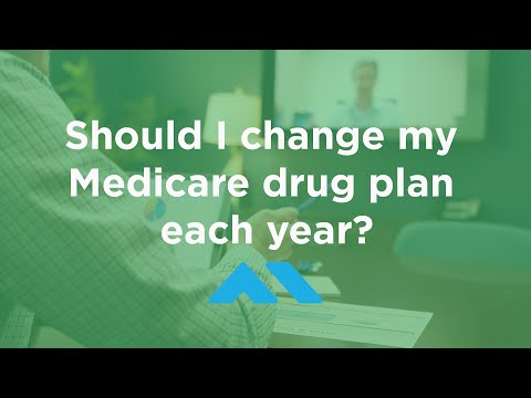 Should I Change My Medicare Drug Plan Each Year?