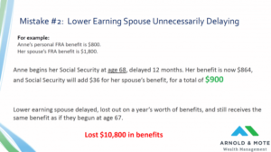Common spousal social security benefit mistakes delaying may not increase your spousal benefit